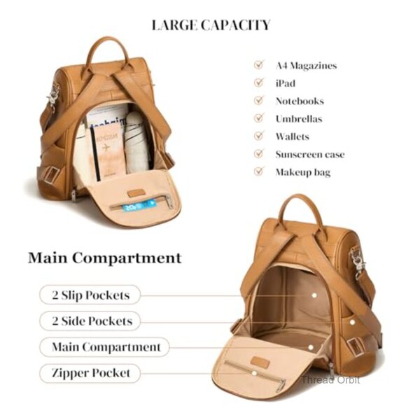green north face backpack The Fall Line a large main compartment Staci Dome Backpack Torso Size:Short updated-1772967115
